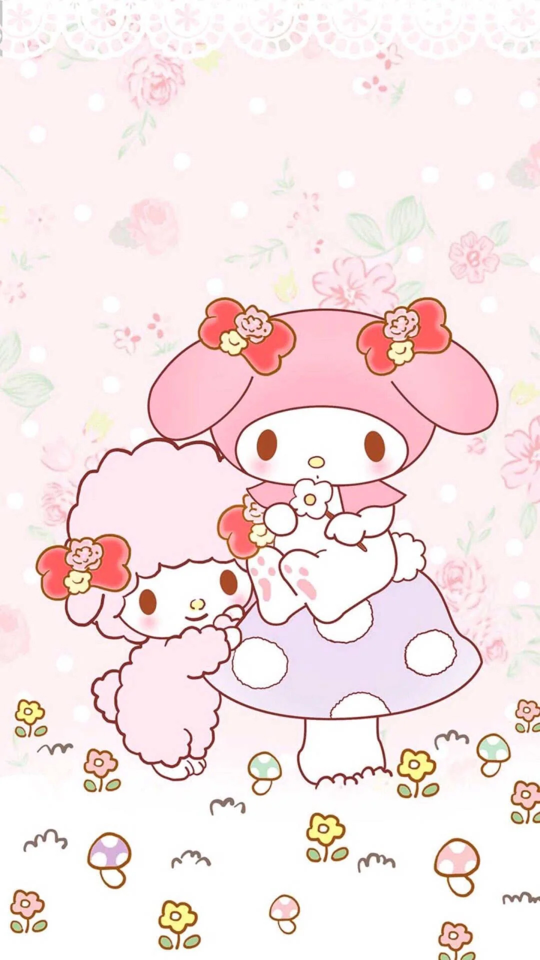 My Melody Premium Iphone 4K Wallpaper