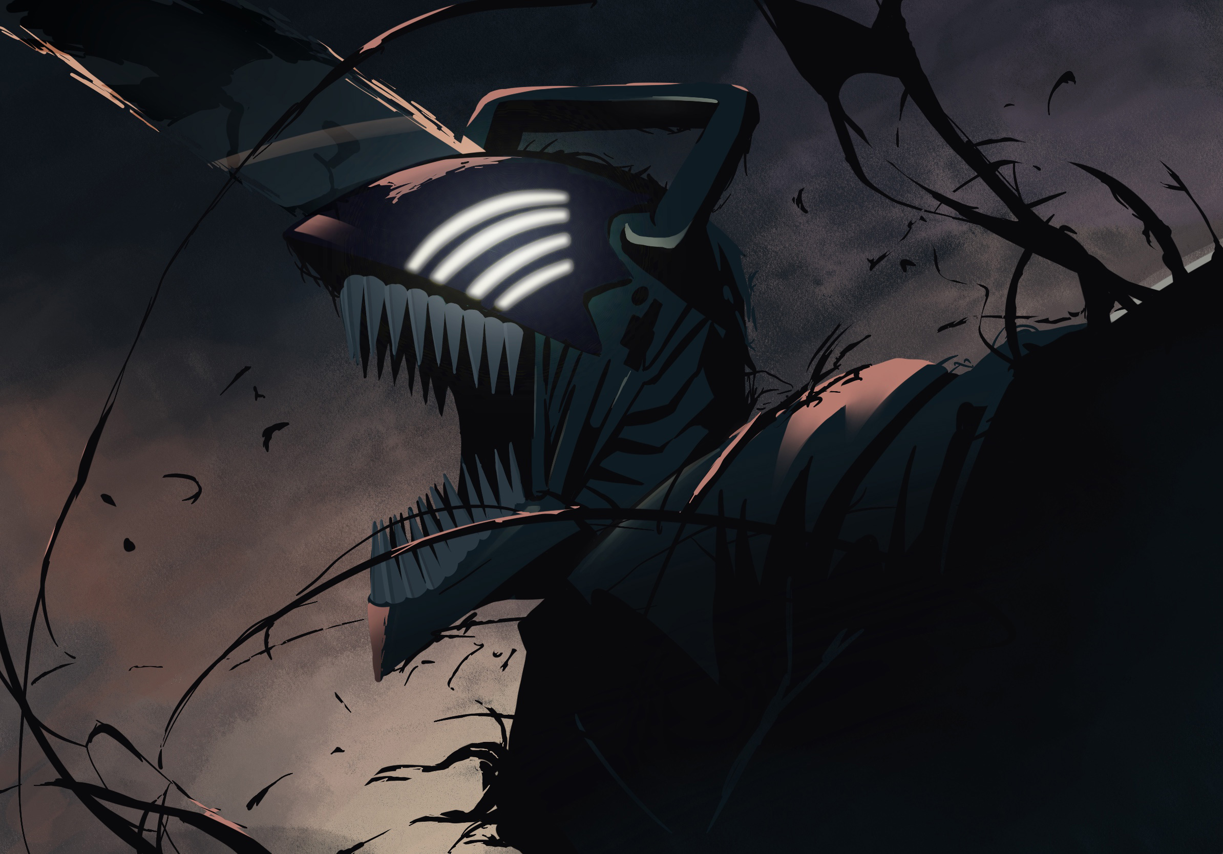 Chainsaw Man Premium Laptop 4K Wallpaper