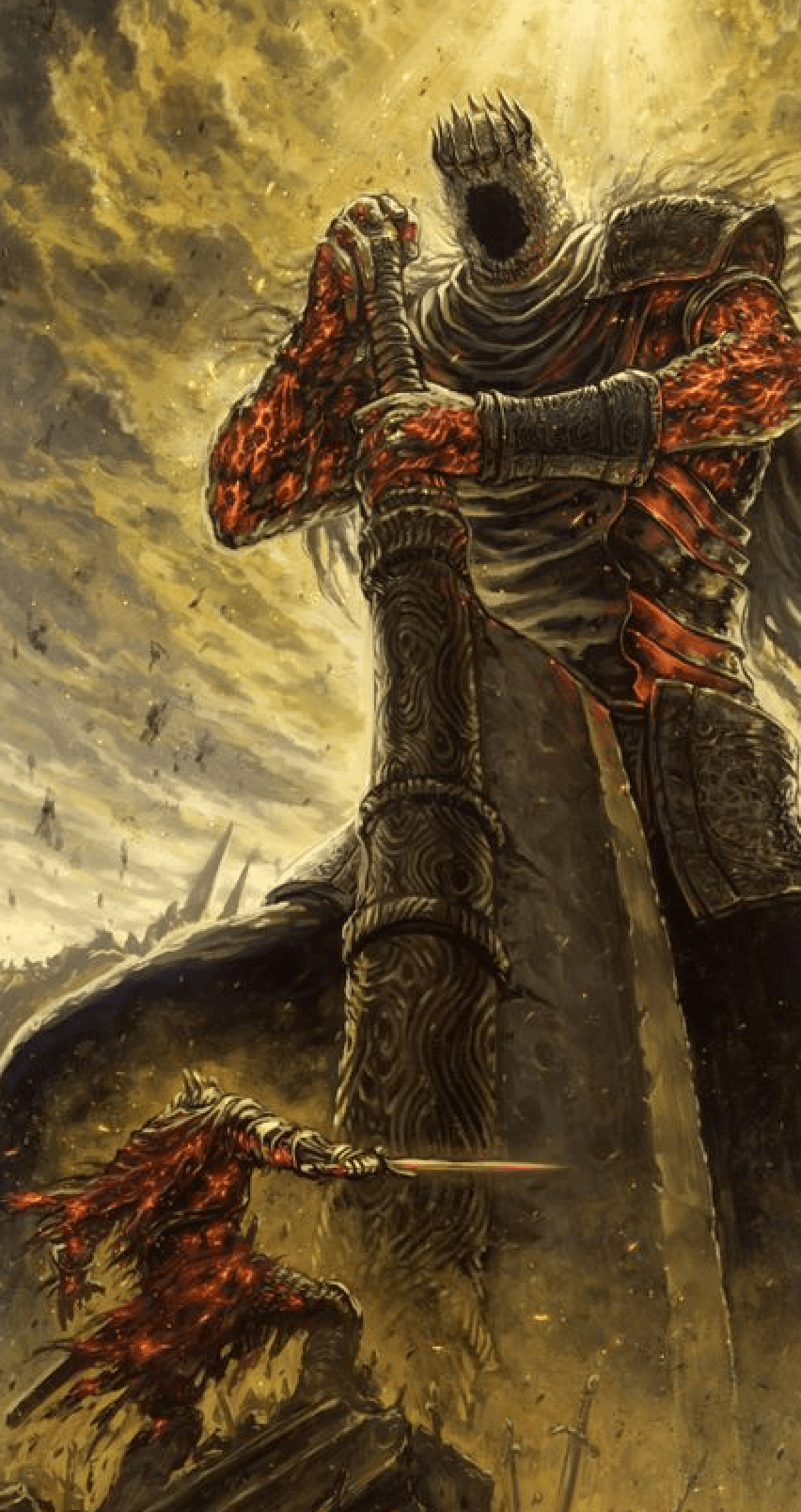 Dark Souls Premium Phone 4K Wallpaper