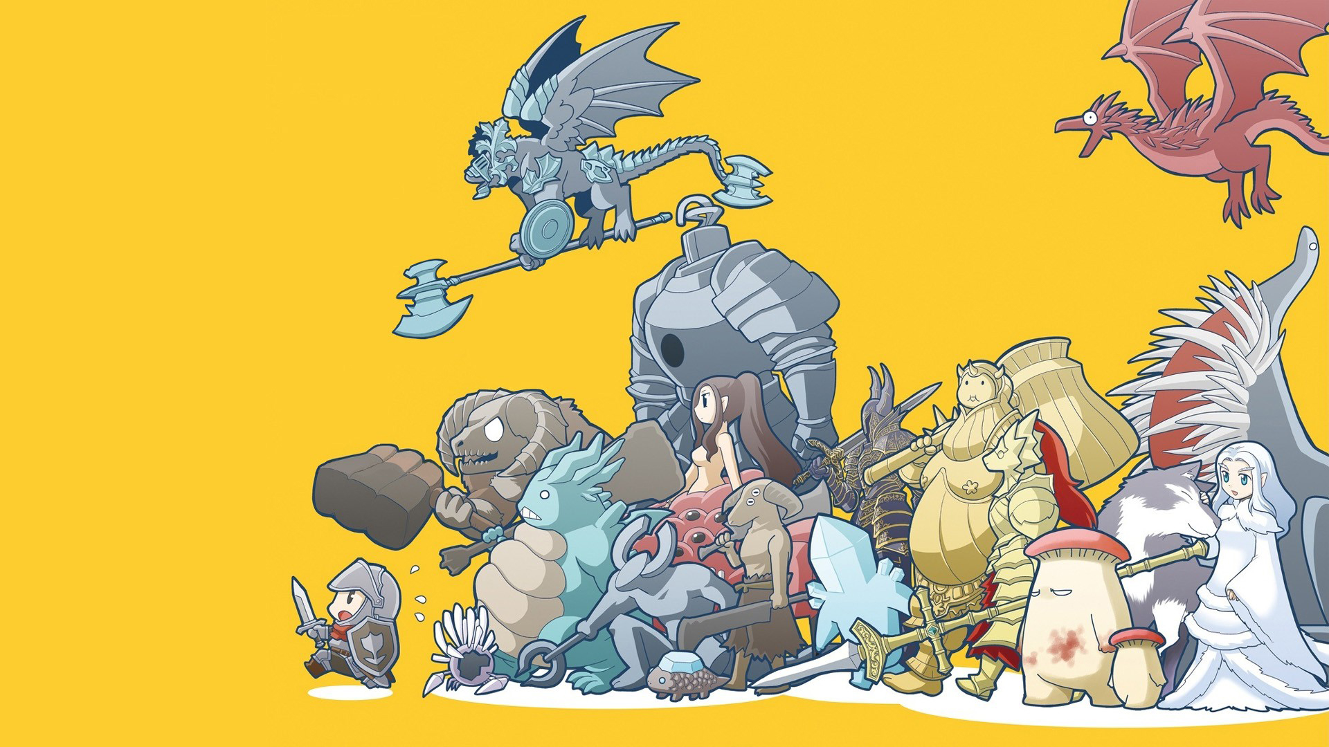 Dark Souls Iconic HD Desktop Wallpaper