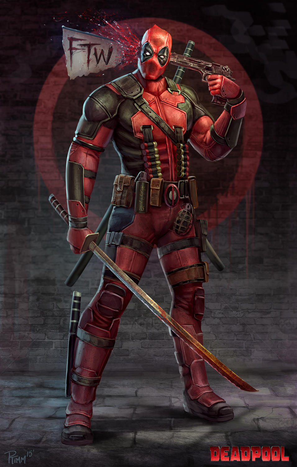 Deadpool Premium HD Wallpaper
