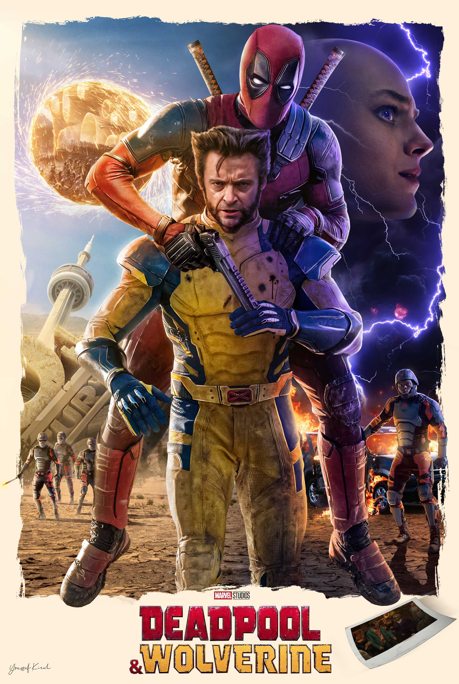 Deadpool and Wolverine 4k Wallpaper