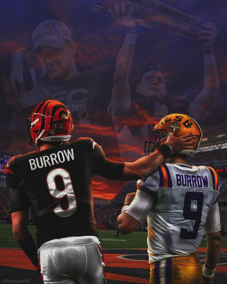 Joe Burrow Edit Wallpaper