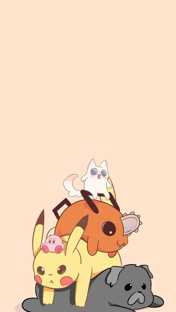 Kirby and Pokémon HD Wallpaper