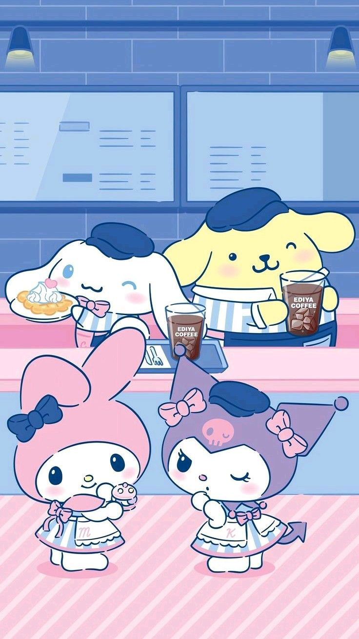 My Melody Sanrio Cute 4K  Wallpaper