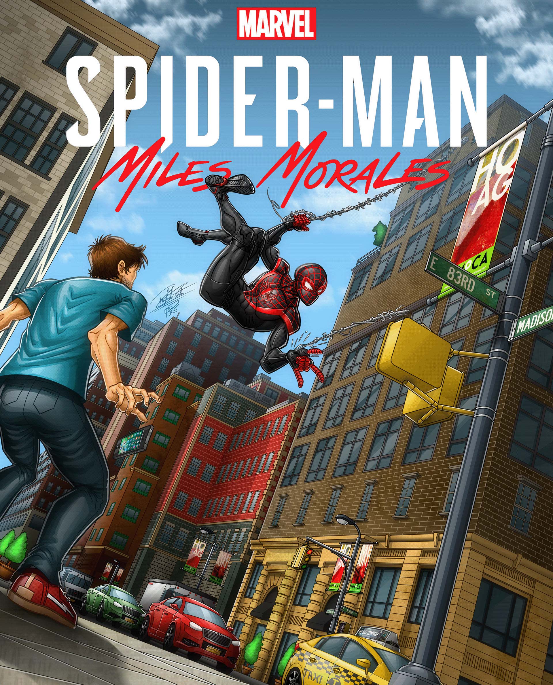 Miles Morales Comic HD Wallpaper