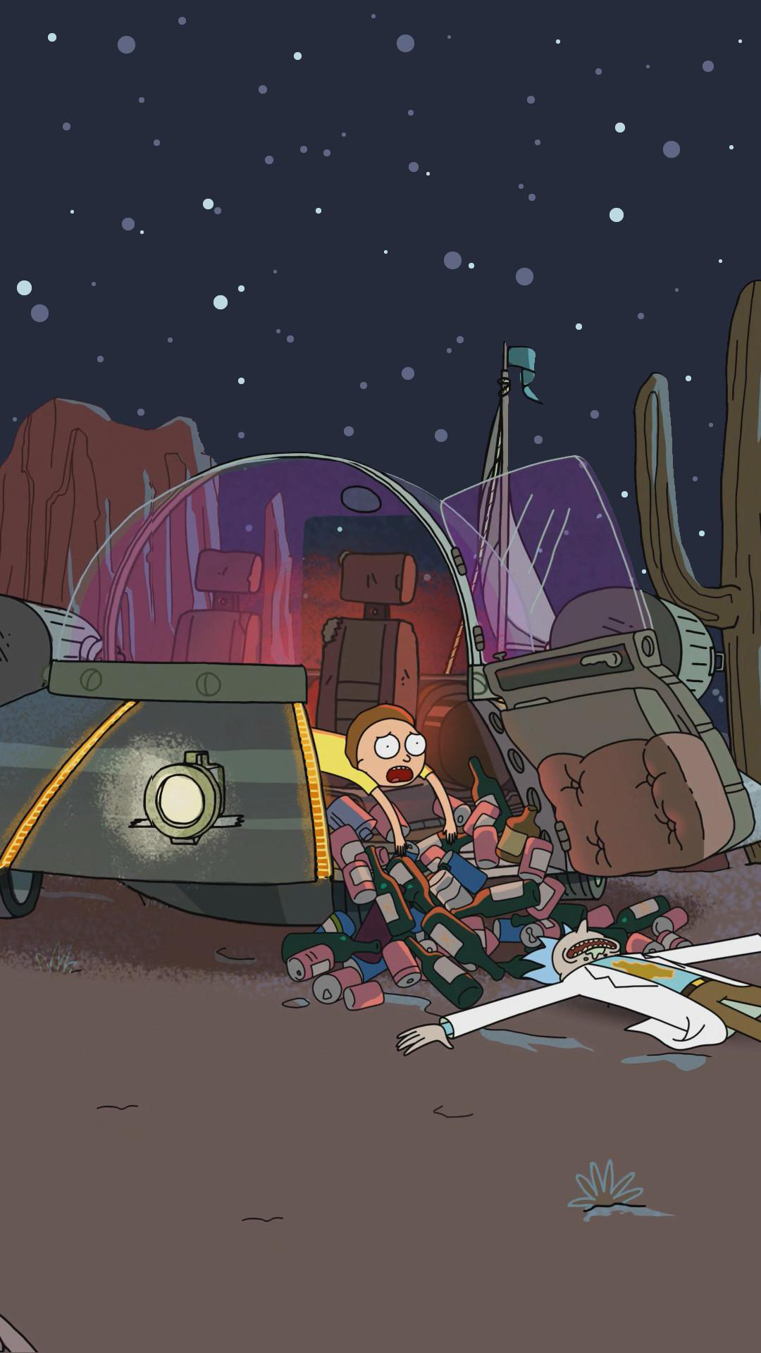 Rick and Morty Cool 4K Wallpaper