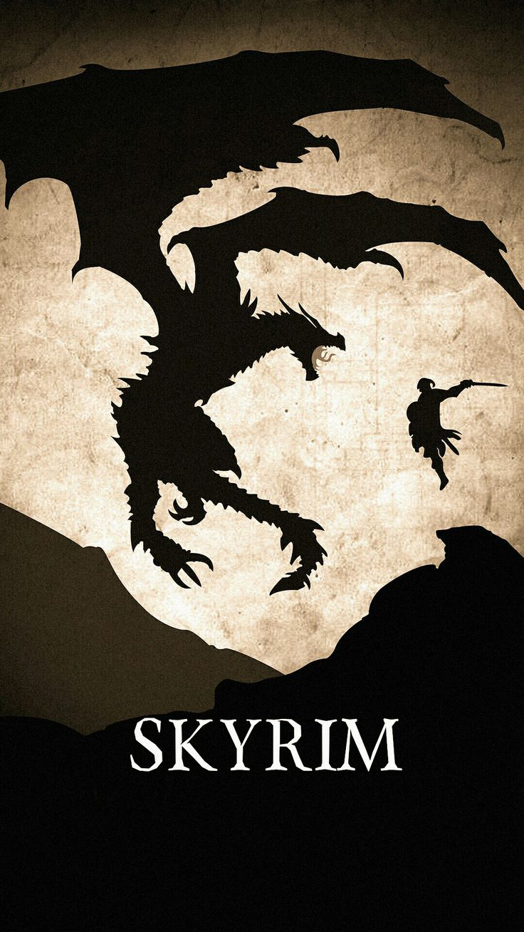 Skyrim Iphone HD Wallpaper